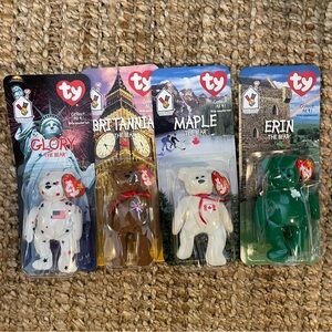 Ty Beanie Babies Bear Set